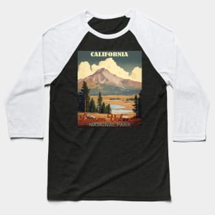 Lassen Volcanic National Park Baseball T-Shirt